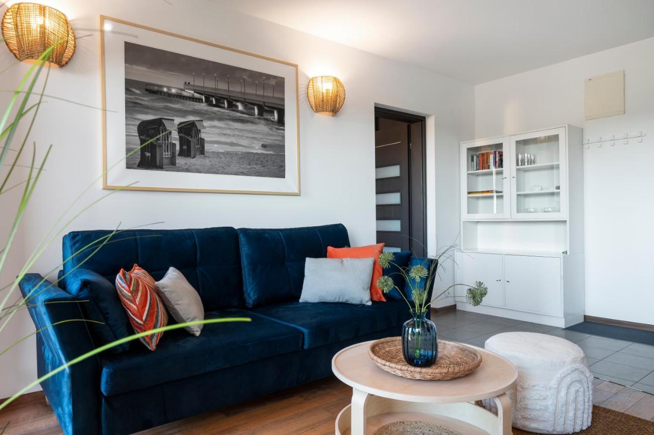 Appartement Blue Mare Jagiellonska Kladka Przy Morzu I Pkp à Kołobrzeg Extérieur photo