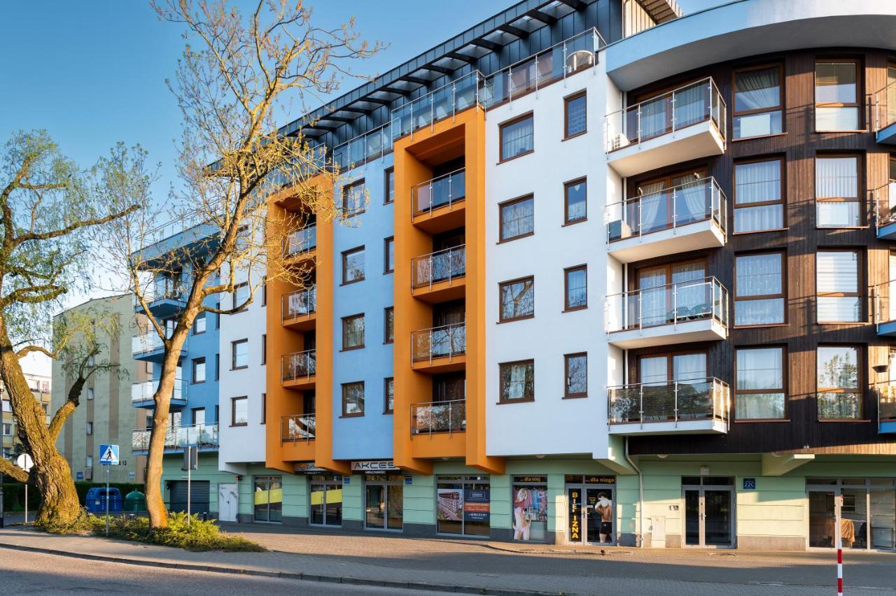 Appartement Blue Mare Jagiellonska Kladka Przy Morzu I Pkp à Kołobrzeg Extérieur photo